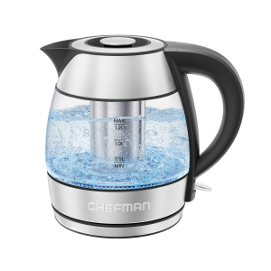 Fast-Boil 1.2L Electric Kettle with Tea Infuser