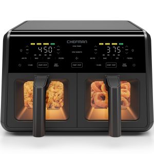 9 Qt. TurboFry  Dual Basket Air Fryer with Window