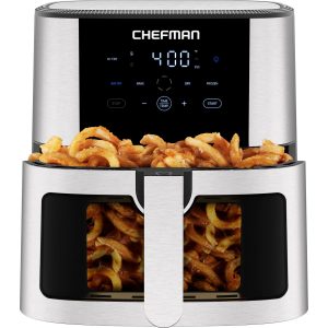 Turbofry  Easy View 8 Qt. Stainless Steel Air Fryer